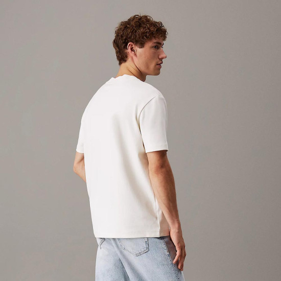 Calvin Klein Ανδρική κοντομάνικη μπλούζα Cotton Stretch Badge T-shirt